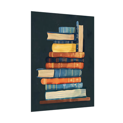 Custom Book Art: Literary Illustration - Poster