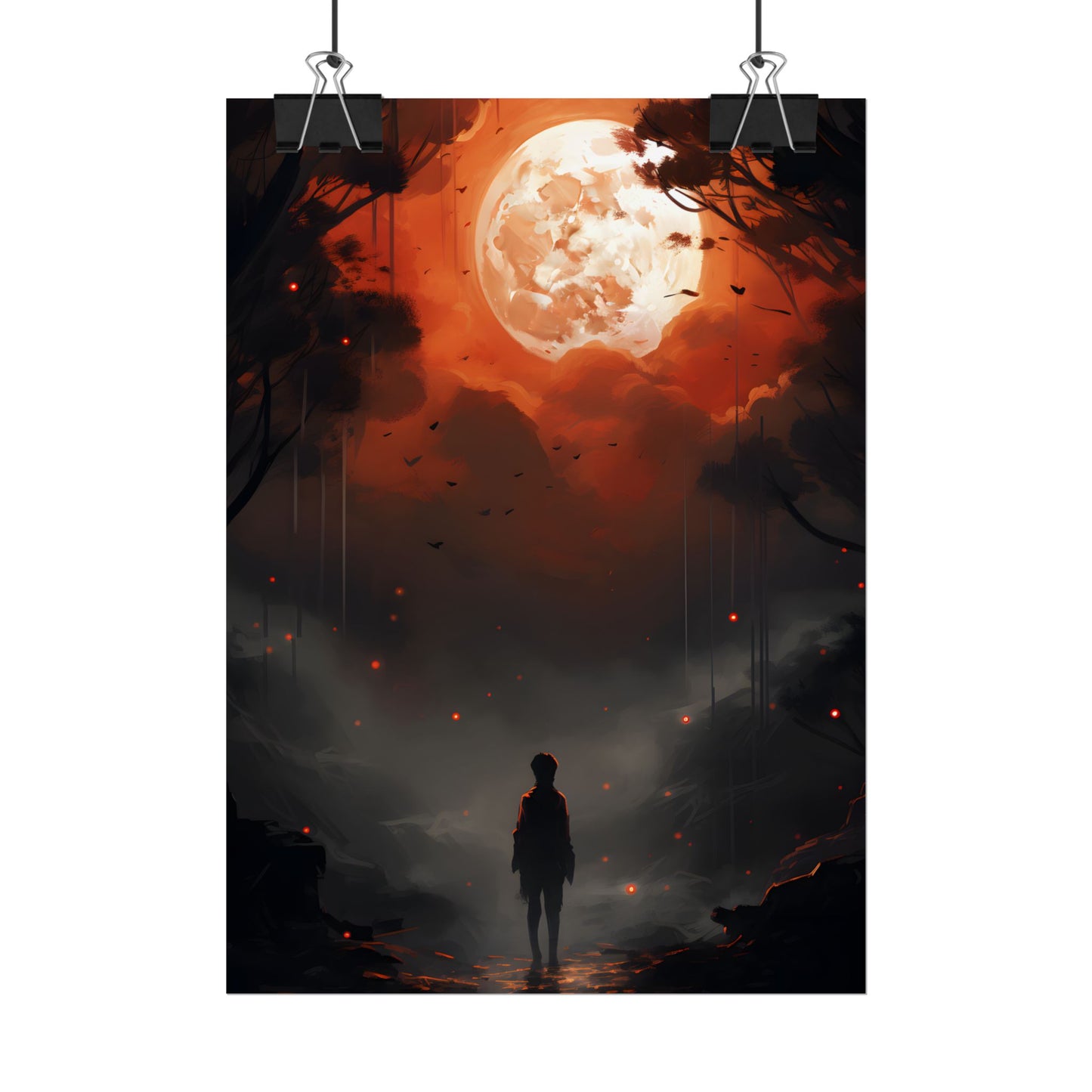 Serene Outdoors: A Peaceful Moment - Poster