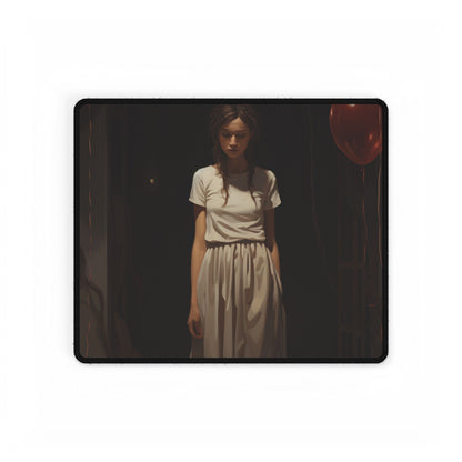 Natural Garden Stroll: Person in Nature Photography - Desk Mat