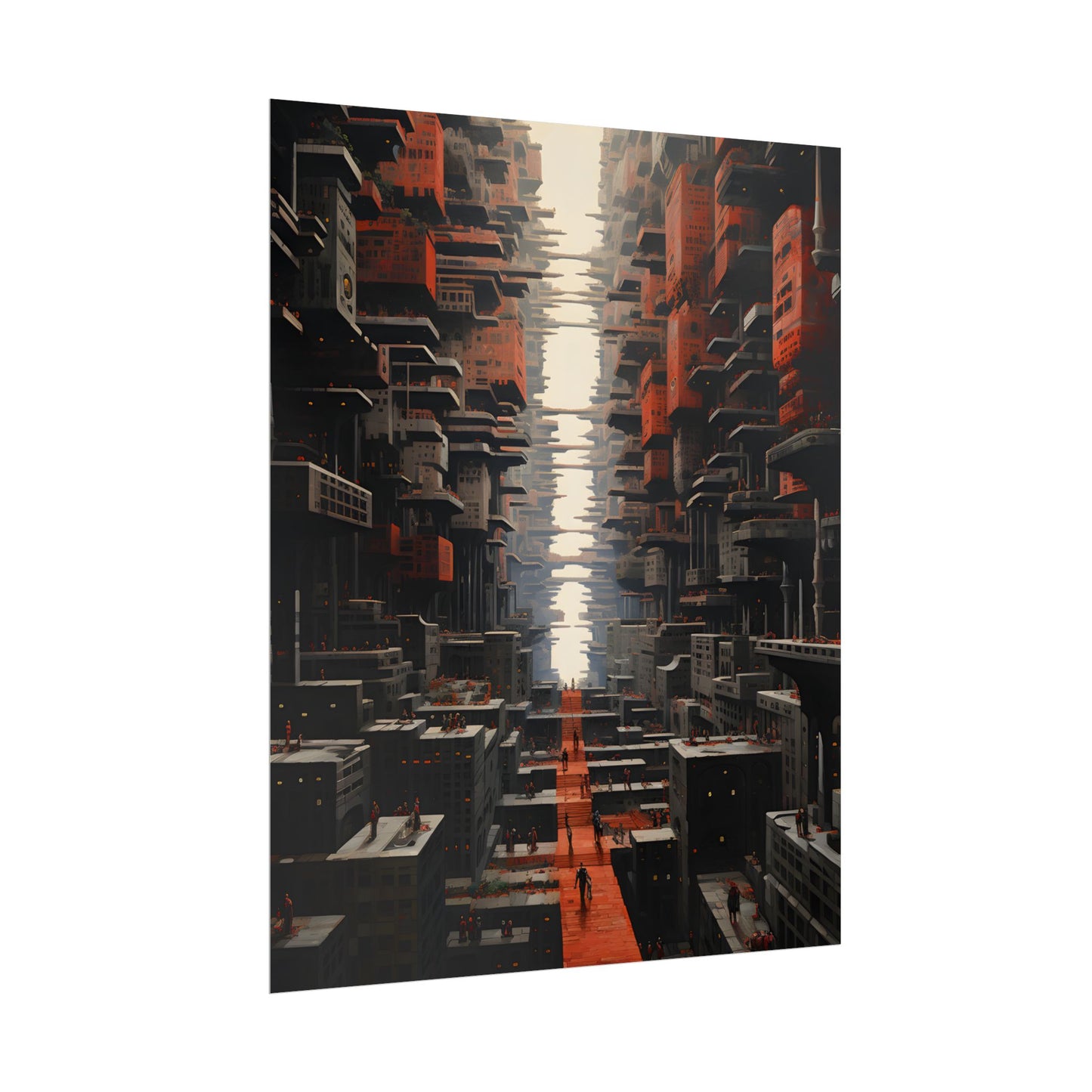 Hope in Desolation: A Dystopian Utopia - Poster