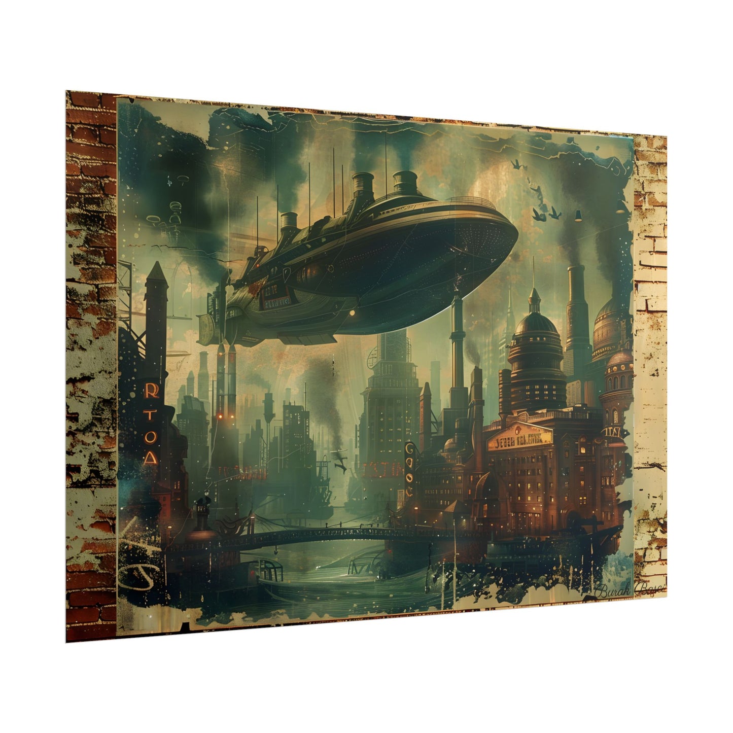 Vintage Underwater Travel Poster: Retro Ocean Adventure - Poster