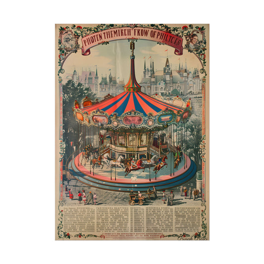 Vintage Disney Attraction Poster: Retro Artwork - Poster