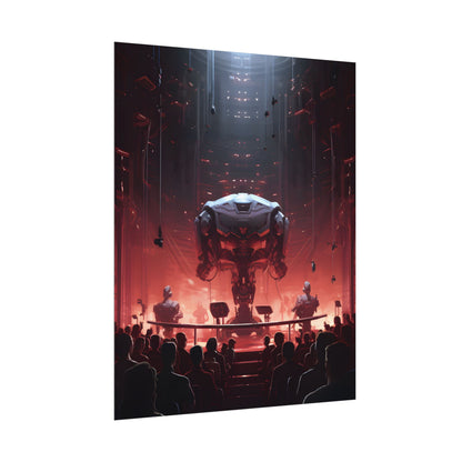 Robot Symphony: Mechanical Music Performance Art - Poster