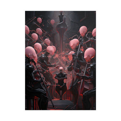 Robot Symphony: A Sentient Orchestra of Robots in Harmony - Poster