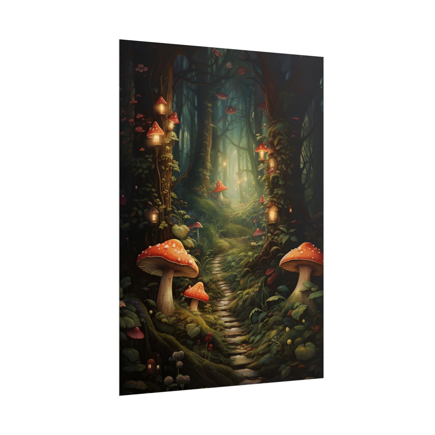 Enchanted Forest: A Whimsical Fairy Tale World of Six Brothers - Poster