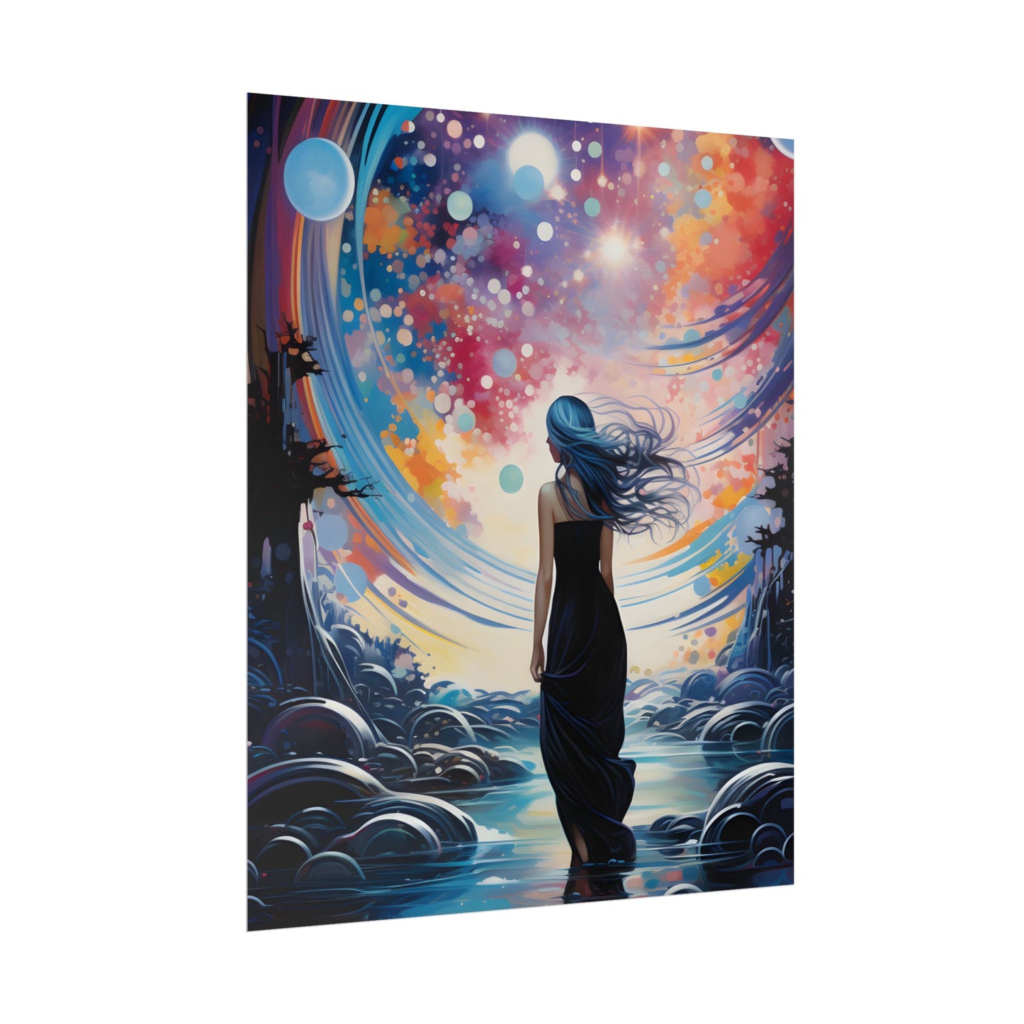 Celestial Art Gallery: An Otherworldly Art Collection - Poster