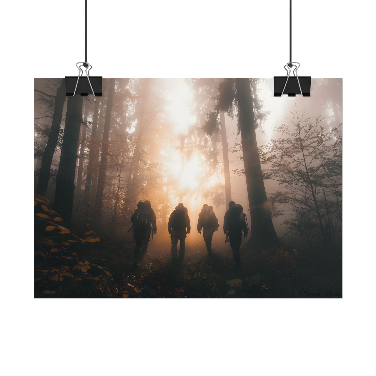 Adventure Through The Mysterious Forest: Group Expedition - Poster