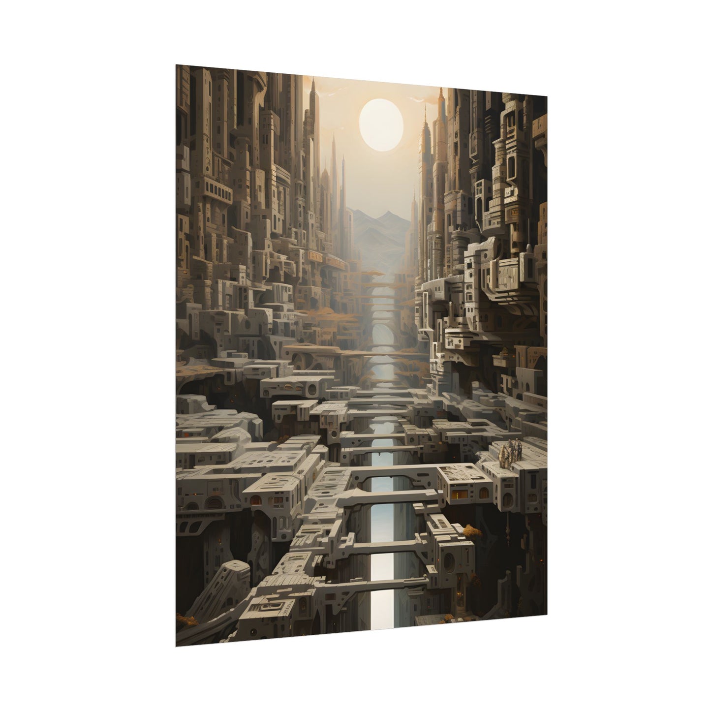 Perfect yet Oppressive: Dystopian Harmony - Poster