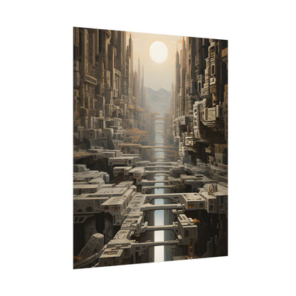 Perfect yet Oppressive: Dystopian Harmony - Poster