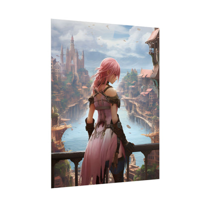 Anime Birds in Flight: Detailed Feathered Friends - Poster