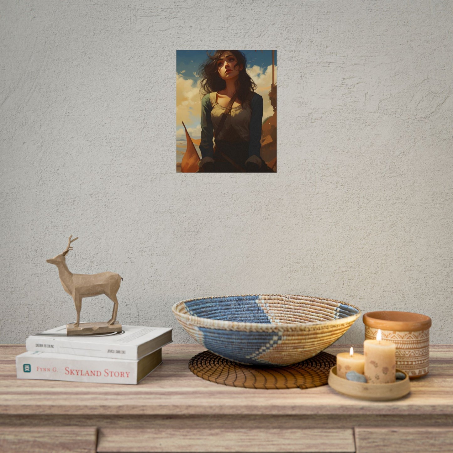 Green Thumb: A Moment of Natural Beauty - Poster
