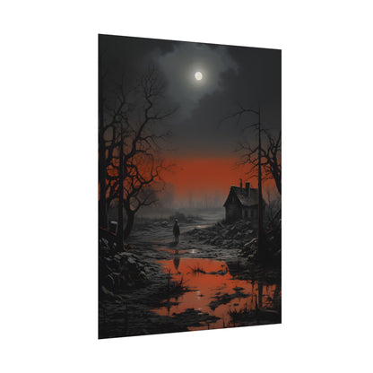 Daytime City Portrait: Outdoors Artwork - Poster