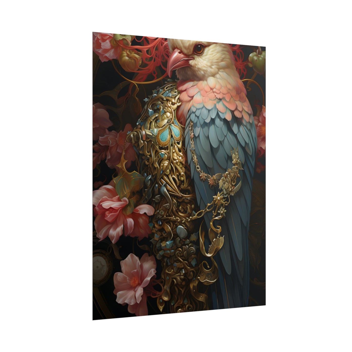 Fantasy Outdoor Guardian: Enchanted Costume Artwork - Poster