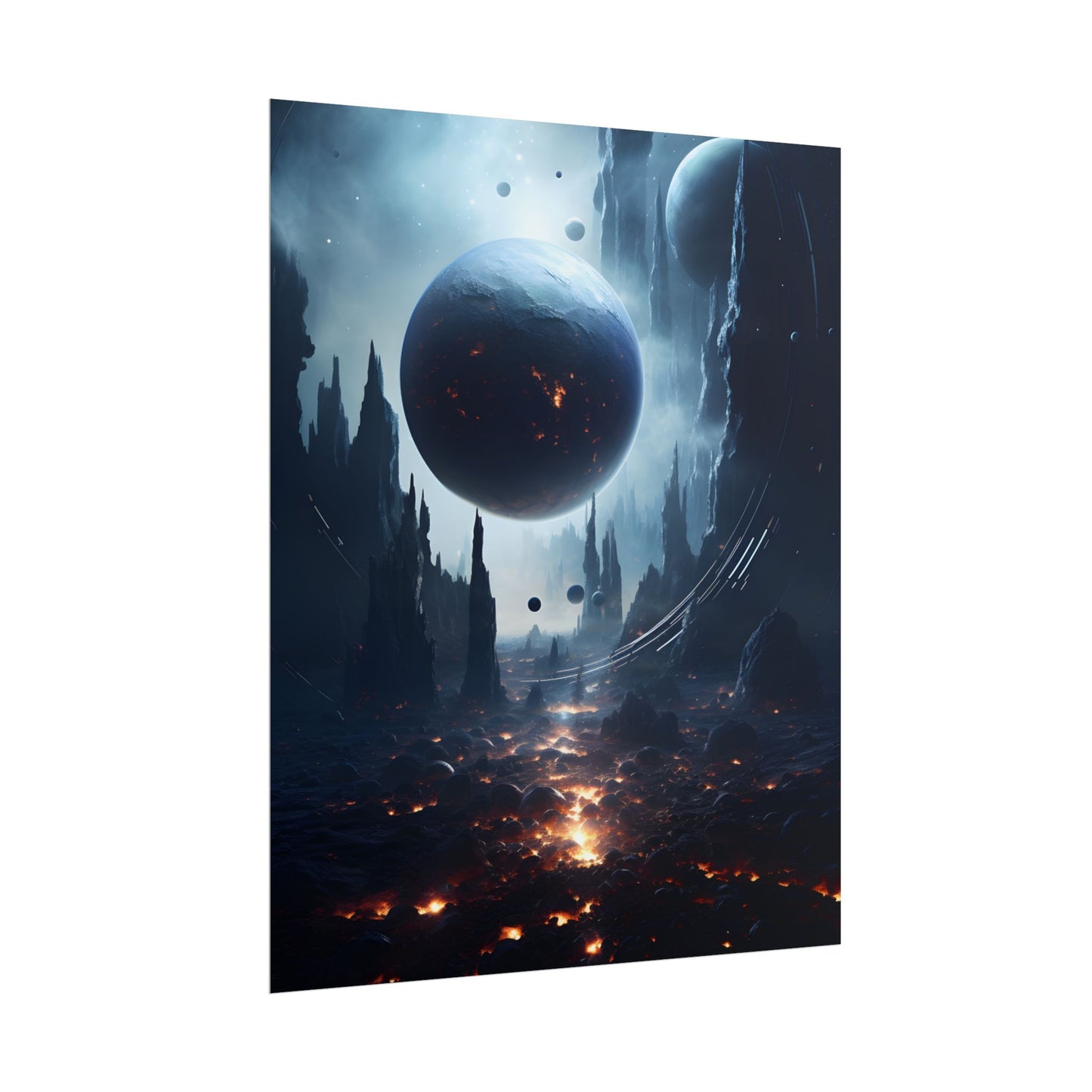 Stellar Encounter: Black Hole Cosmic Mystery - Poster