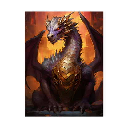 Fantasy Dragon's Treasure: Majestic Guardian - Poster