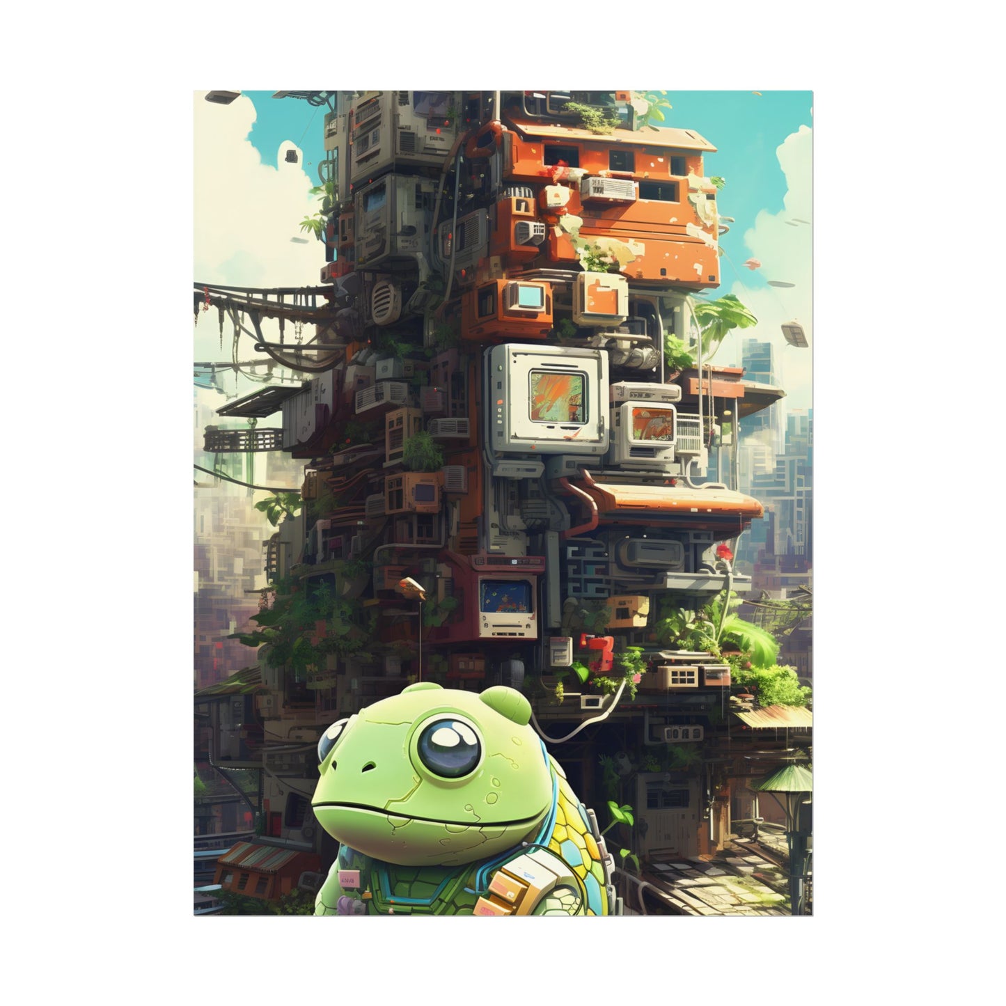 Pixel Play: Colorful Cyberpet Community - Poster