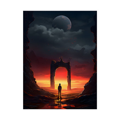 A Moment of Stillness: Phone in Quiet Indoor Setting - Poster