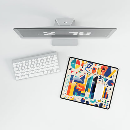 Statistics in Color: Modern Graphic Data - Desk Mat
