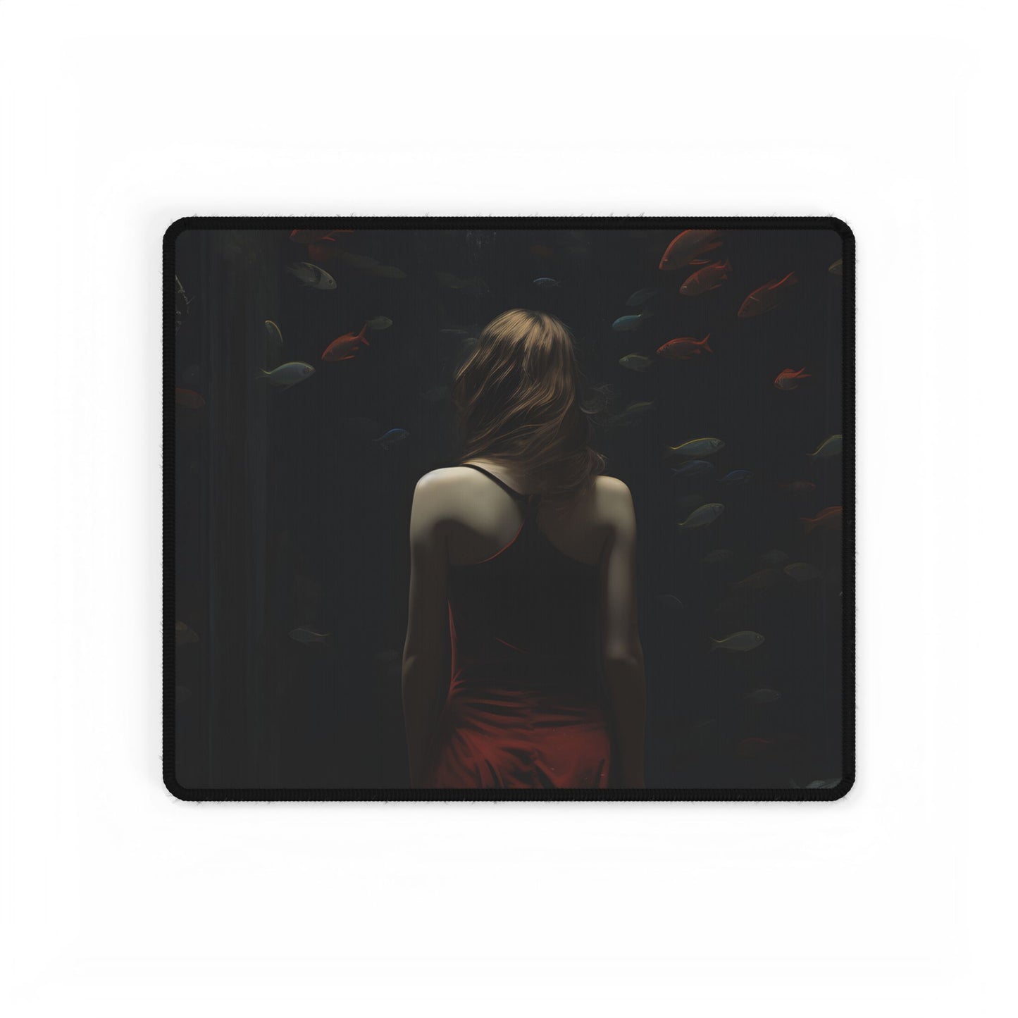 Casual Outdoor Chic: Capturing Life's Simple Moments - Desk Mat