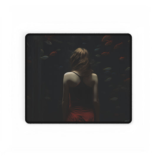 Casual Outdoor Chic: Capturing Life's Simple Moments - Desk Mat