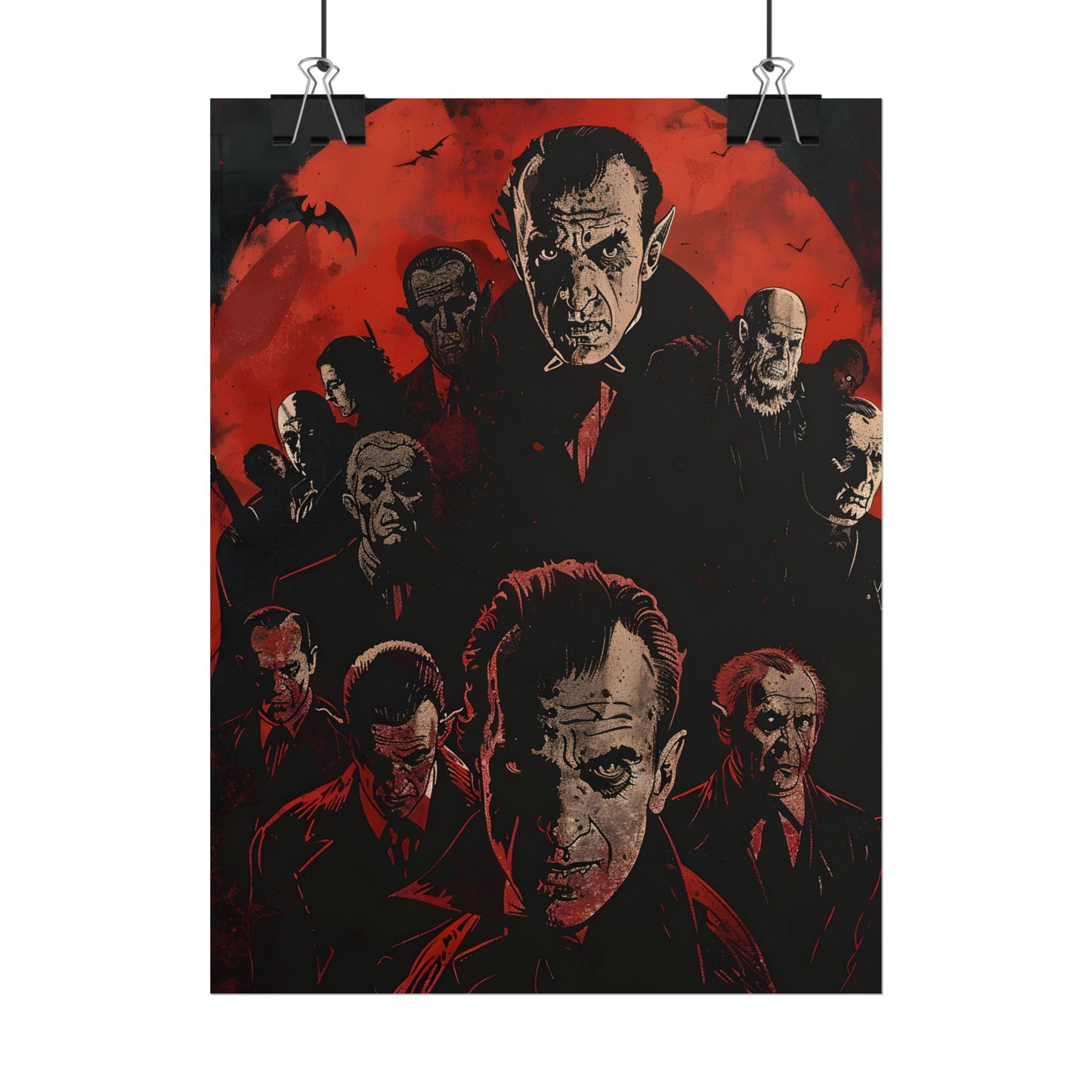 Mischievous Vampires: A Charismatic Leader's Nightly Revelry - Poster