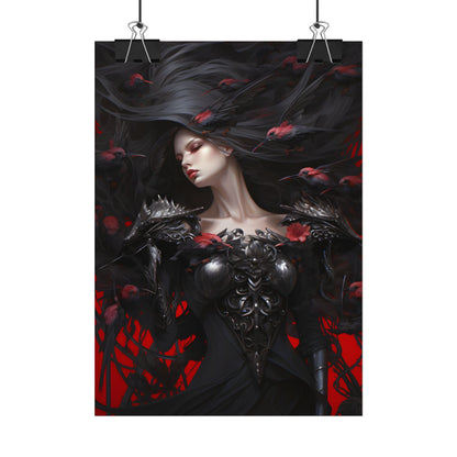 Enigmatic Songbird: Nature's Guardian Art - Poster