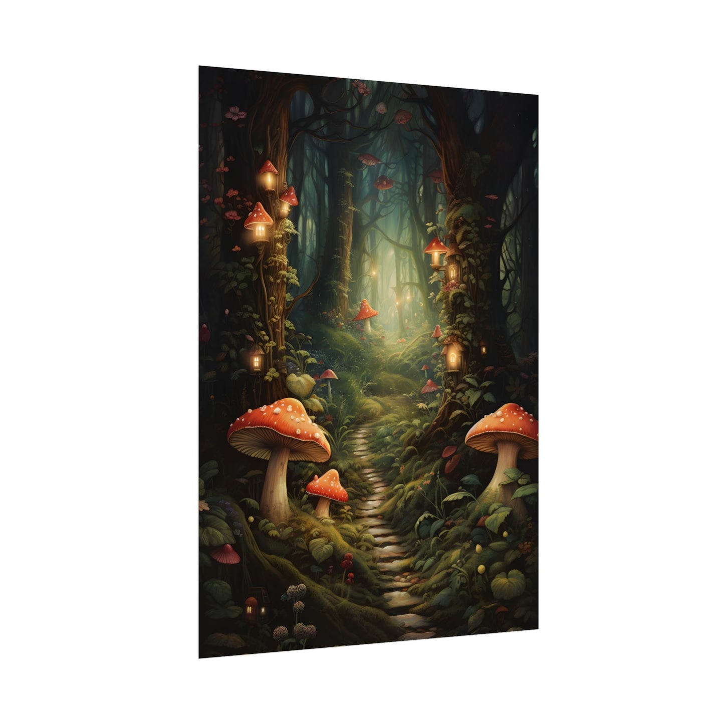 Enchanted Forest: A Whimsical Fairy Tale World of Six Brothers - Poster