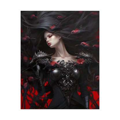 Enigmatic Songbird: Nature's Guardian Art - Poster