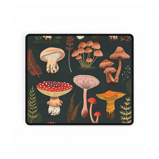 Vibrant Mushroom Poster: 2024 Batch - Desk Mat