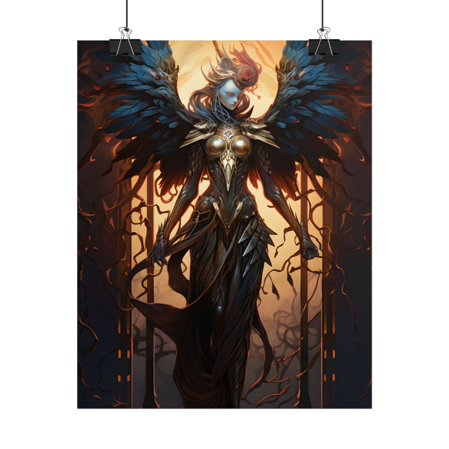 The Dark Guardian: Mysterious Protector of the Rocky Surface - Poster