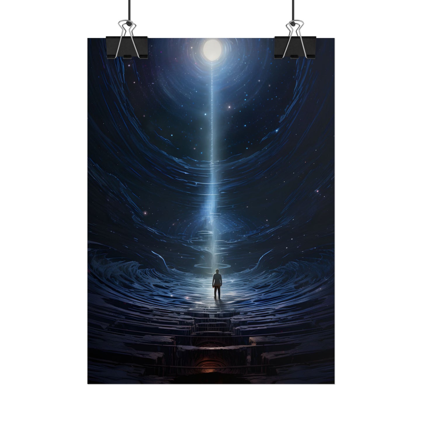 Intrepid Space Explorer: A Journey Through Stars and Galaxies - Poster