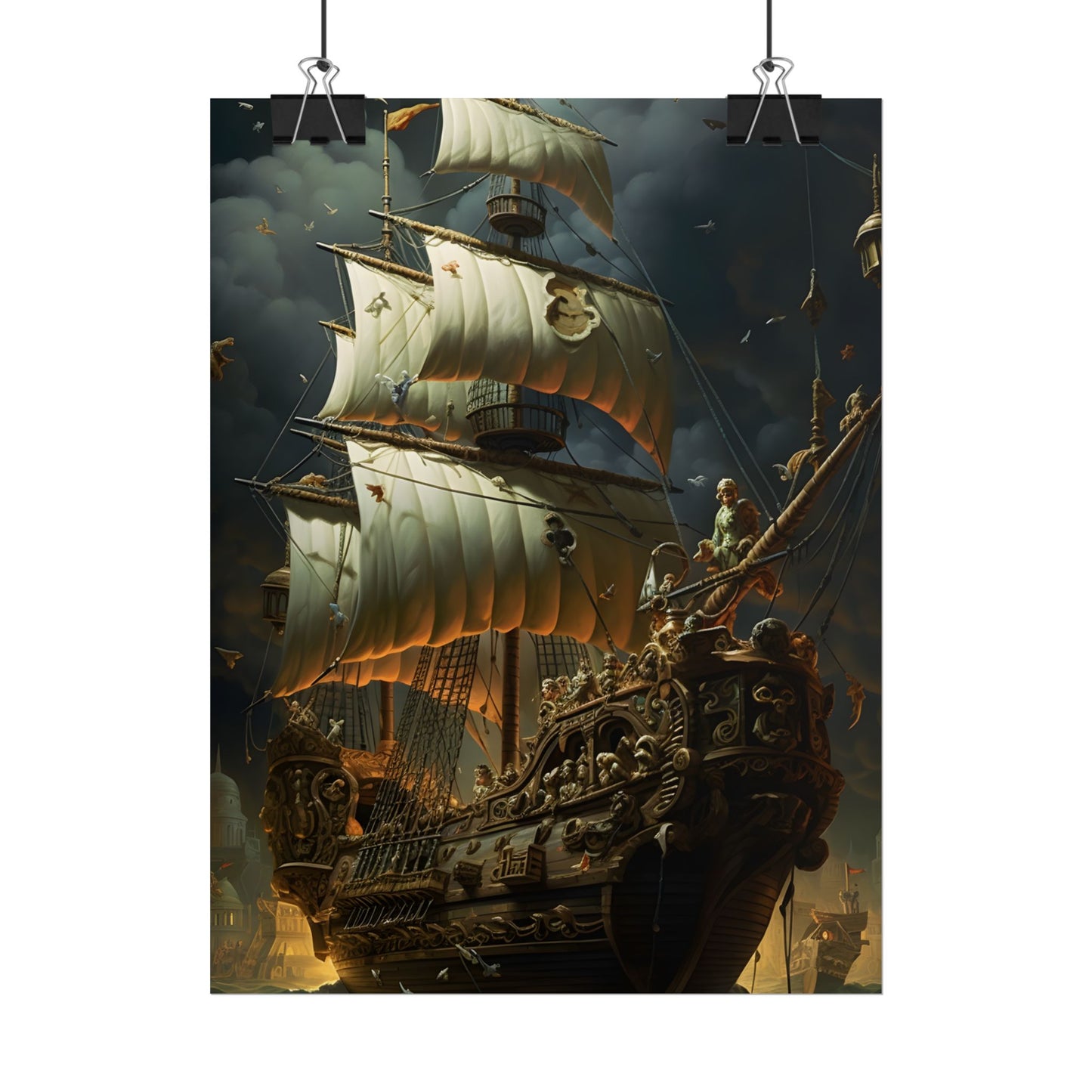 Swashbuckling Time-Traveling Pirate Crew: Artwork - Poster