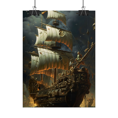 Swashbuckling Time-Traveling Pirate Crew: Artwork - Poster