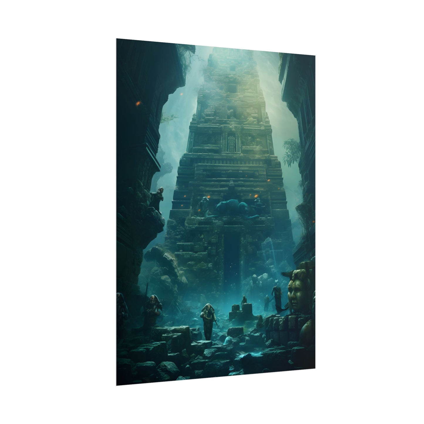 Lost Underwater City: Mystery Beneath the Waves - Poster