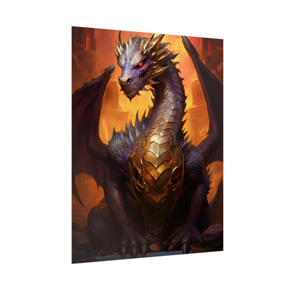 Fantasy Dragon's Treasure: Majestic Guardian - Poster