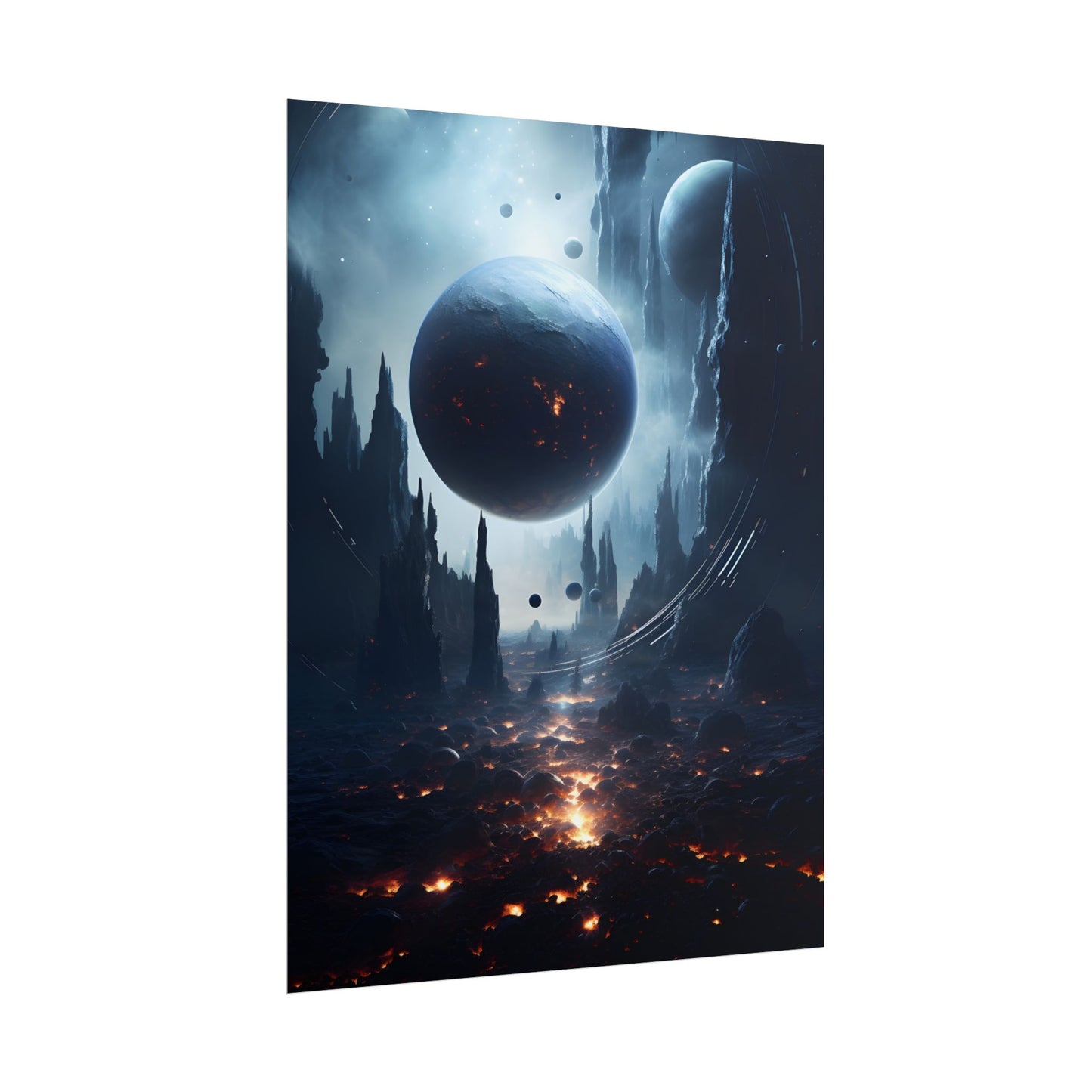 Stellar Encounter: Black Hole Cosmic Mystery - Poster