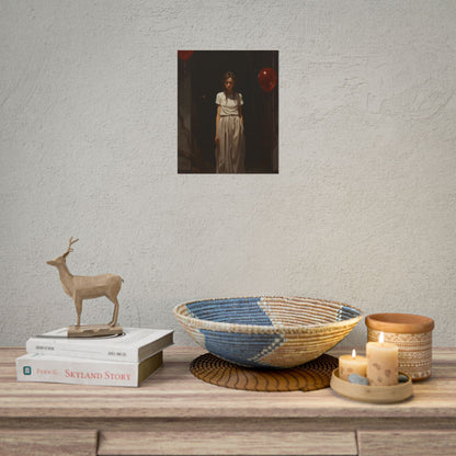 Natural Garden Stroll: Person in Nature Photography - Poster