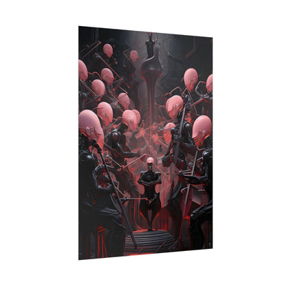 Robot Symphony: A Sentient Orchestra of Robots in Harmony - Poster