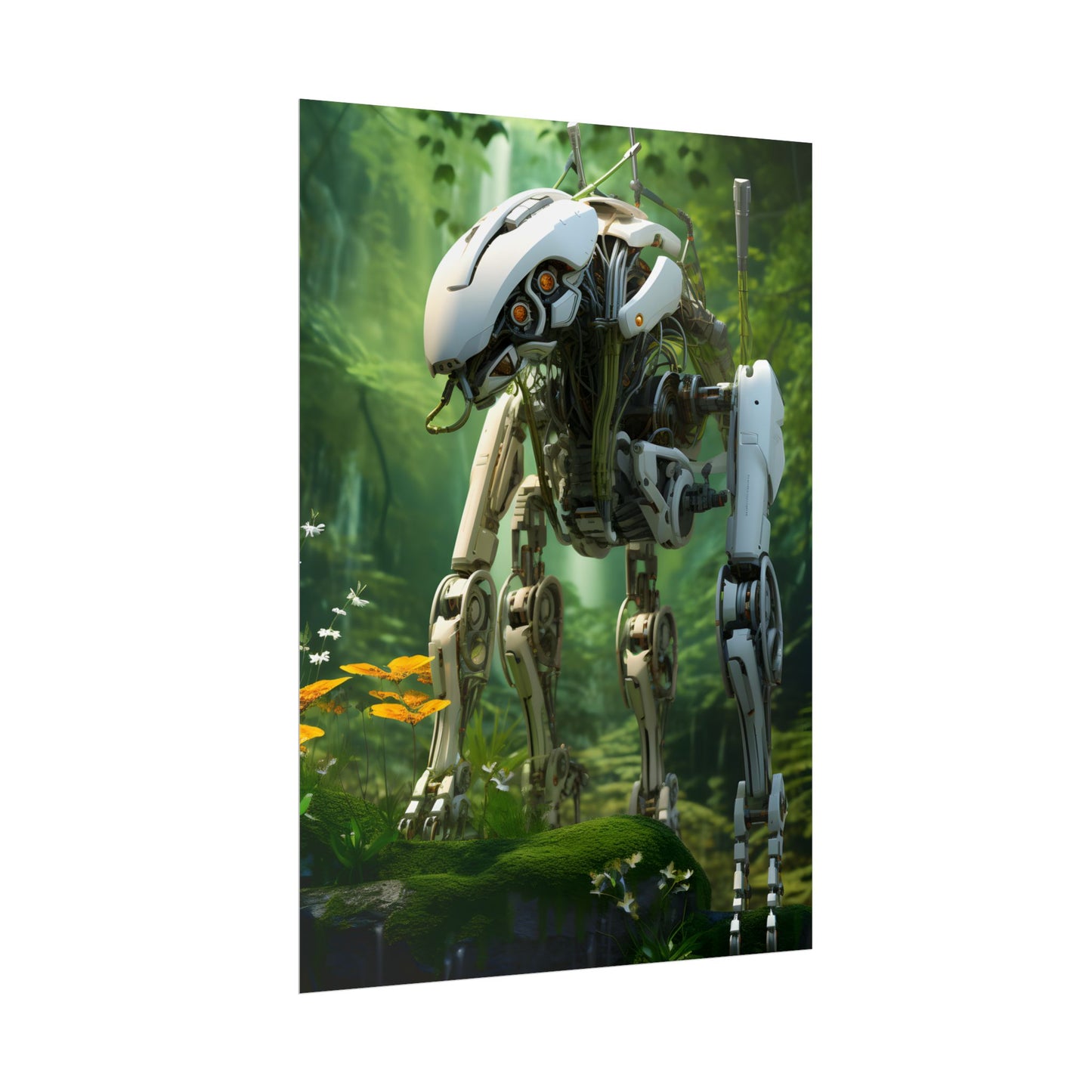 Robotic Wildlife Sanctuary: AI-Operated Oasis - Poster