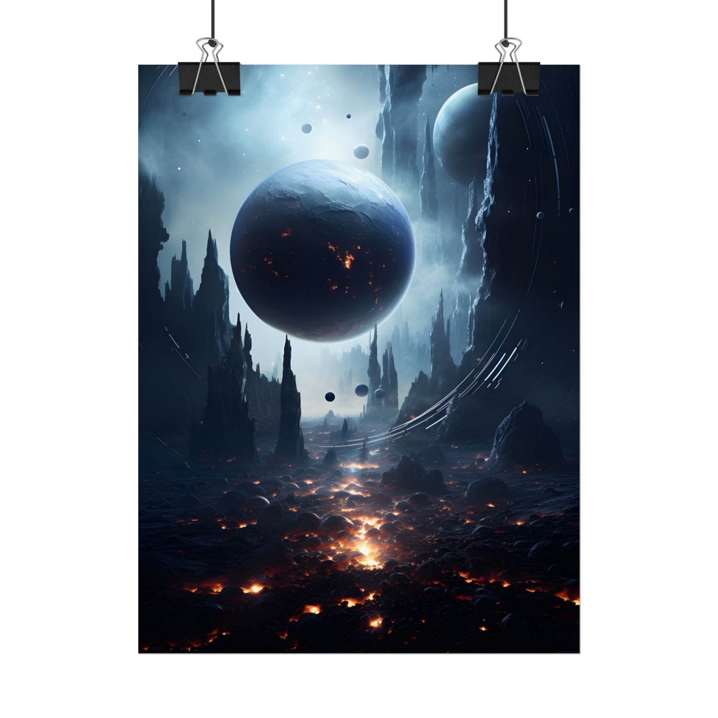 Stellar Encounter: Black Hole Cosmic Mystery - Poster
