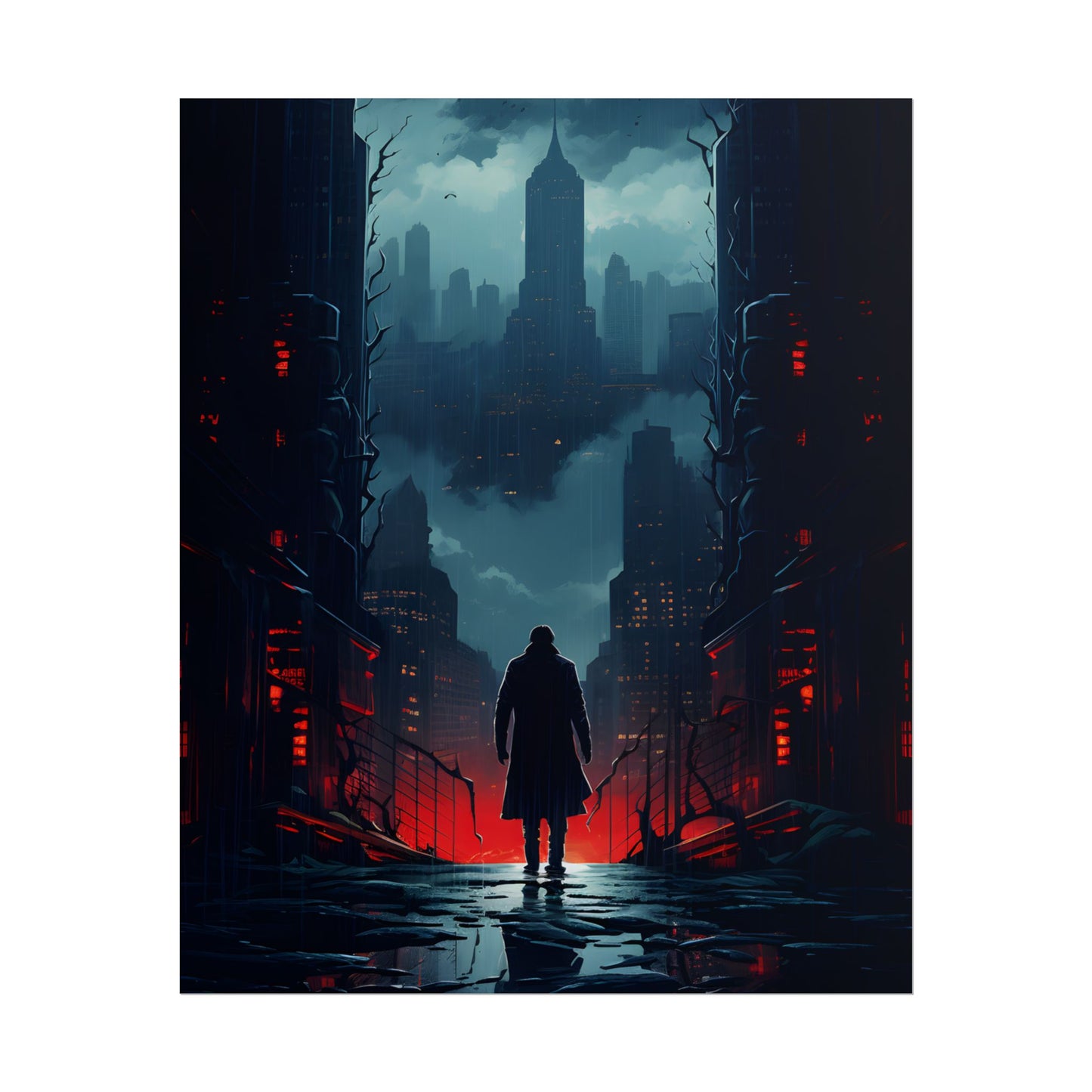 Urban Fantasy Detective: Mystery Artwork - Poster