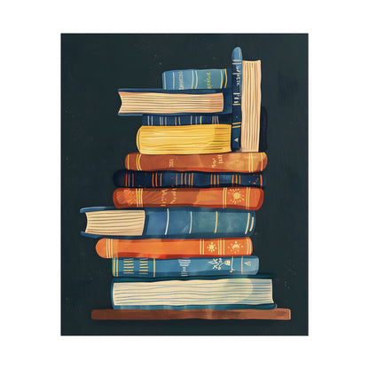 Custom Book Art: Literary Illustration - Poster