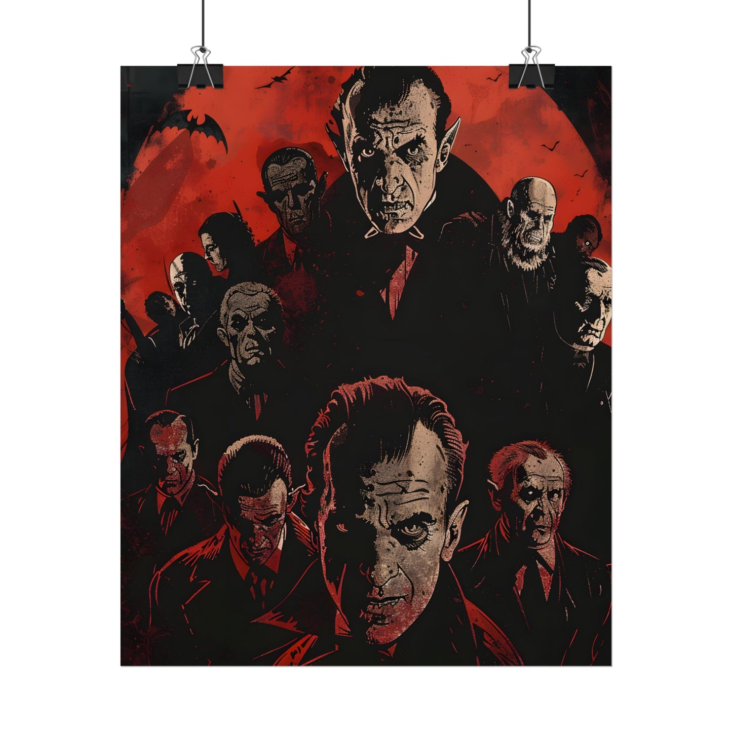 Mischievous Vampires: A Charismatic Leader's Nightly Revelry - Poster