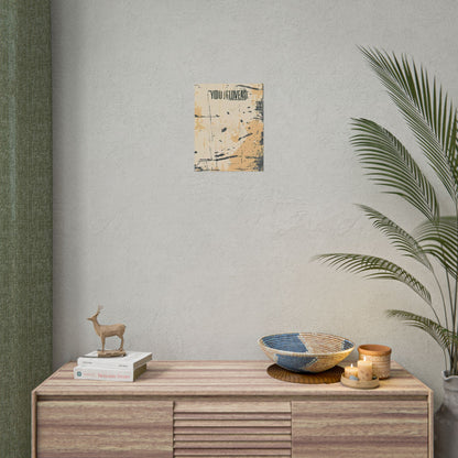 Vintage Distressed Batch 1: A Nostalgic Poster Artwork - Poster