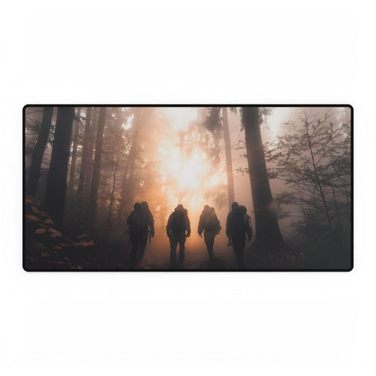 Adventure Through The Mysterious Forest: Group Expedition - Desk Mat