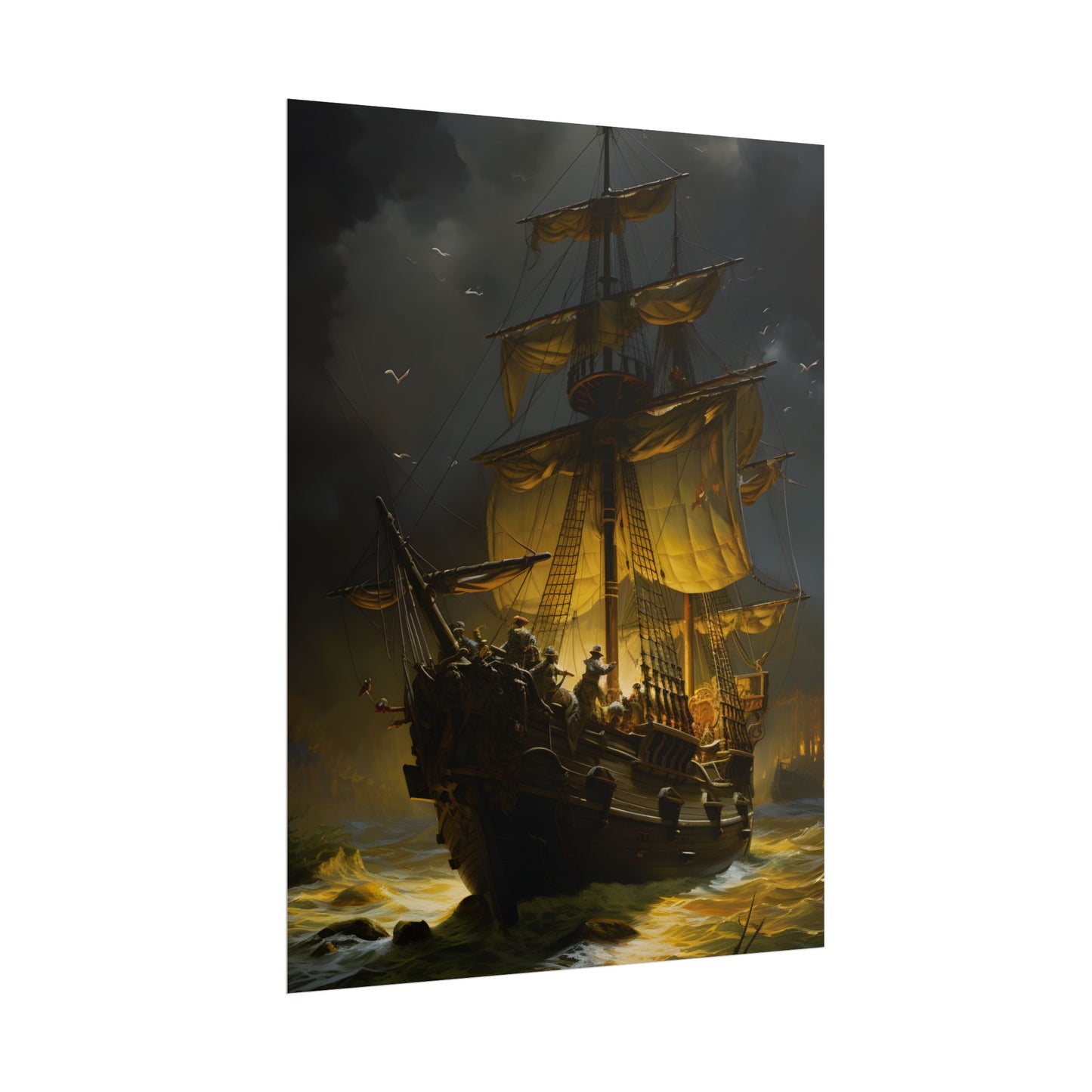 Time-Traveling Pirates: Swashbucklers on a Mission - Artwork - Poster