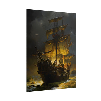 Time-Traveling Pirates: Swashbucklers on a Mission - Artwork - Poster