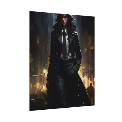 Urban Fantasy Detective: Mystery in City Streets - Poster