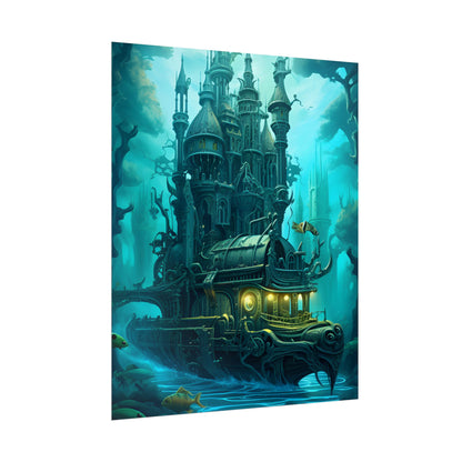 Tidal Quest: Steampunk Depths - Poster
