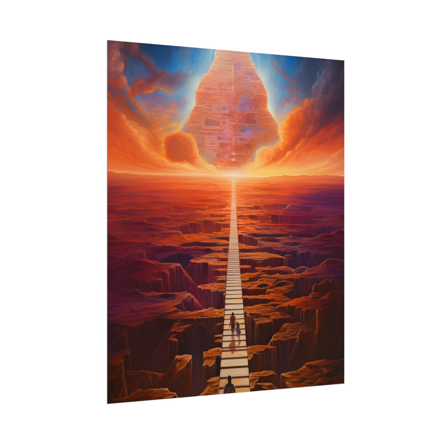 Space-Time Explorer: Cosmic Journey in Motion - Poster